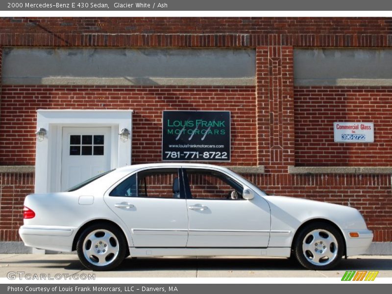 Glacier White / Ash 2000 Mercedes-Benz E 430 Sedan