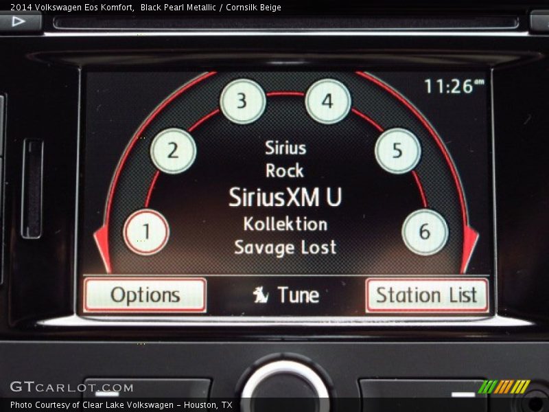 Black Pearl Metallic / Cornsilk Beige 2014 Volkswagen Eos Komfort