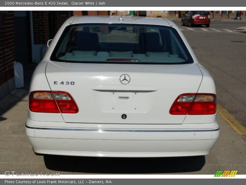 Glacier White / Ash 2000 Mercedes-Benz E 430 Sedan