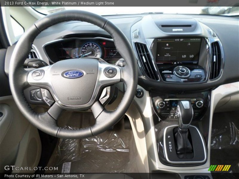 White Platinum / Medium Light Stone 2013 Ford C-Max Energi