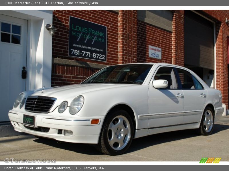 Glacier White / Ash 2000 Mercedes-Benz E 430 Sedan