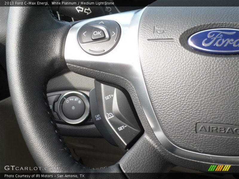 White Platinum / Medium Light Stone 2013 Ford C-Max Energi