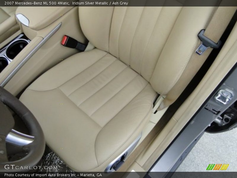 Iridium Silver Metallic / Ash Grey 2007 Mercedes-Benz ML 500 4Matic