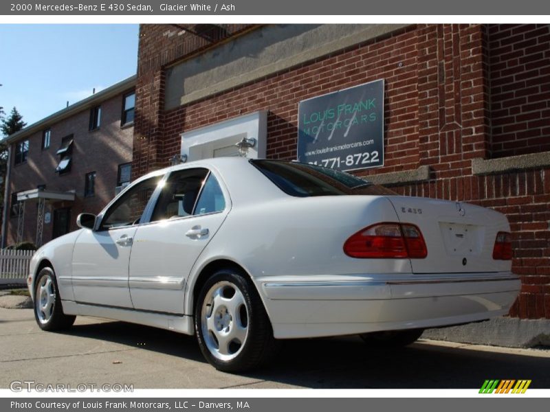 Glacier White / Ash 2000 Mercedes-Benz E 430 Sedan