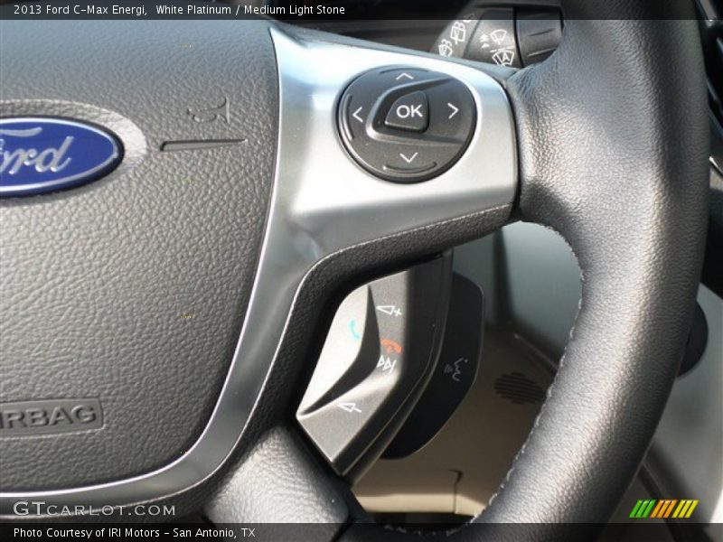 White Platinum / Medium Light Stone 2013 Ford C-Max Energi