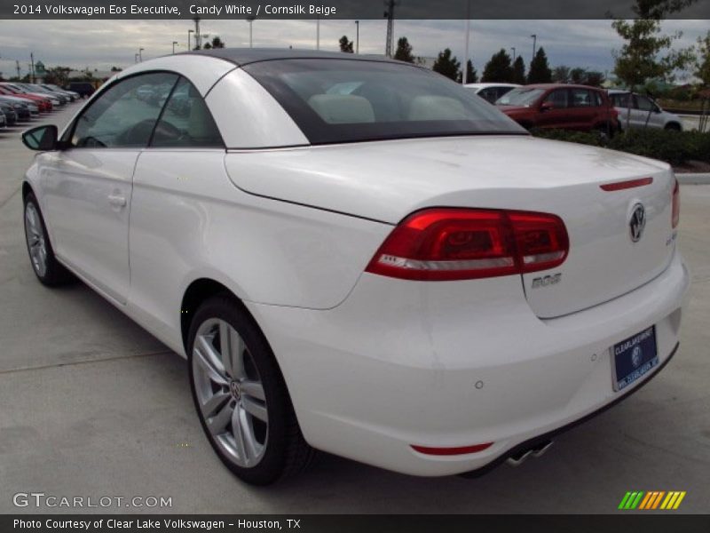 Candy White / Cornsilk Beige 2014 Volkswagen Eos Executive
