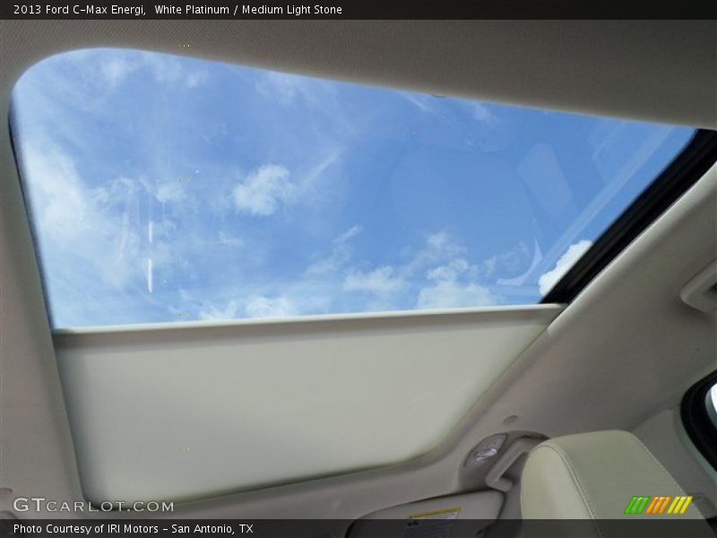 White Platinum / Medium Light Stone 2013 Ford C-Max Energi
