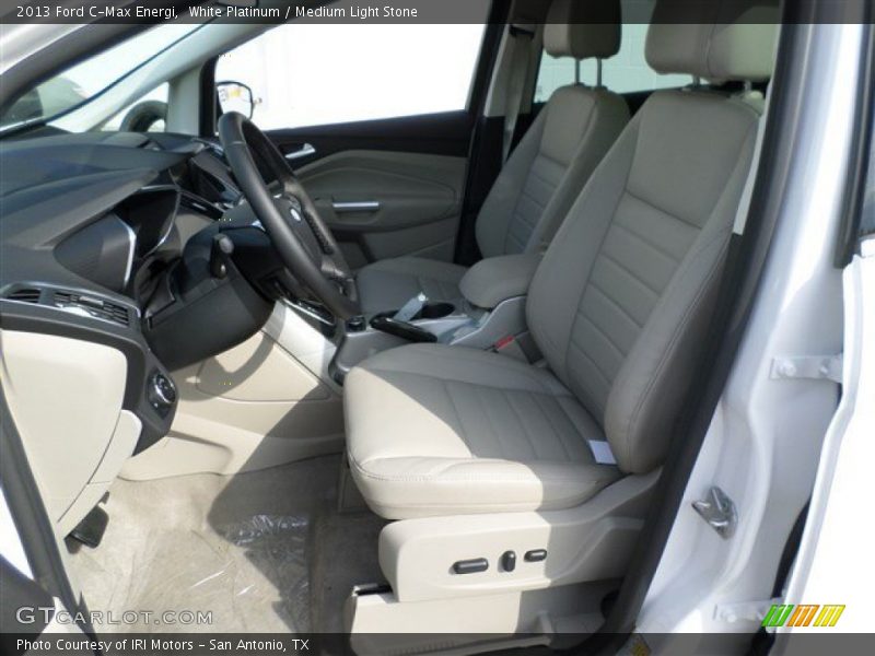 White Platinum / Medium Light Stone 2013 Ford C-Max Energi
