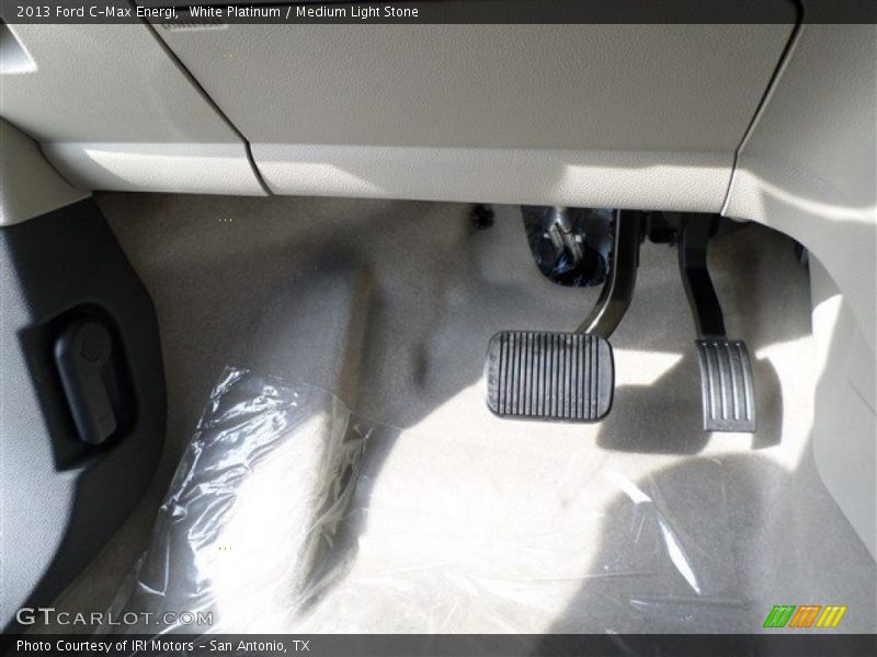 White Platinum / Medium Light Stone 2013 Ford C-Max Energi
