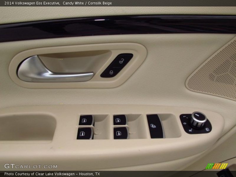 Candy White / Cornsilk Beige 2014 Volkswagen Eos Executive
