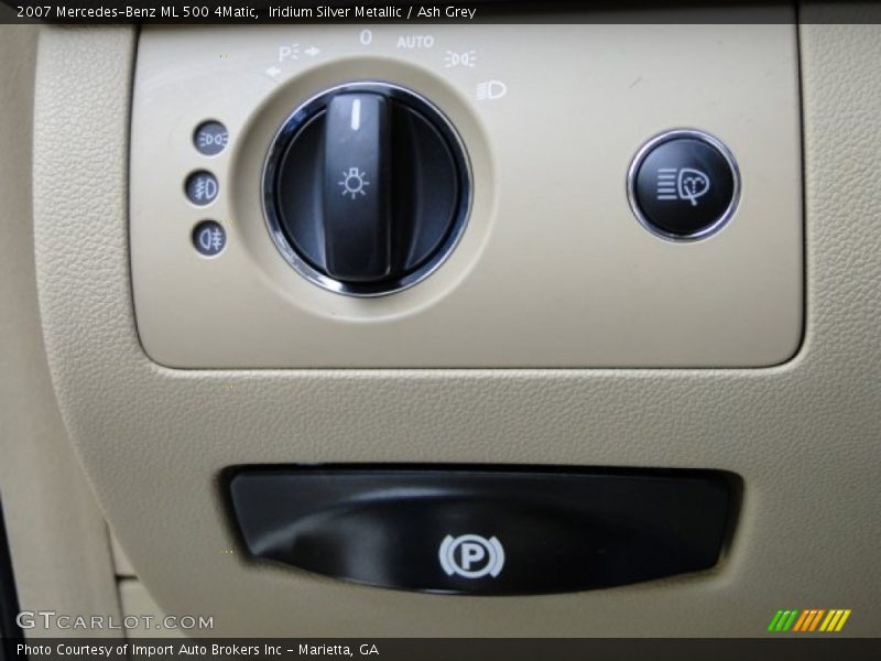 Iridium Silver Metallic / Ash Grey 2007 Mercedes-Benz ML 500 4Matic
