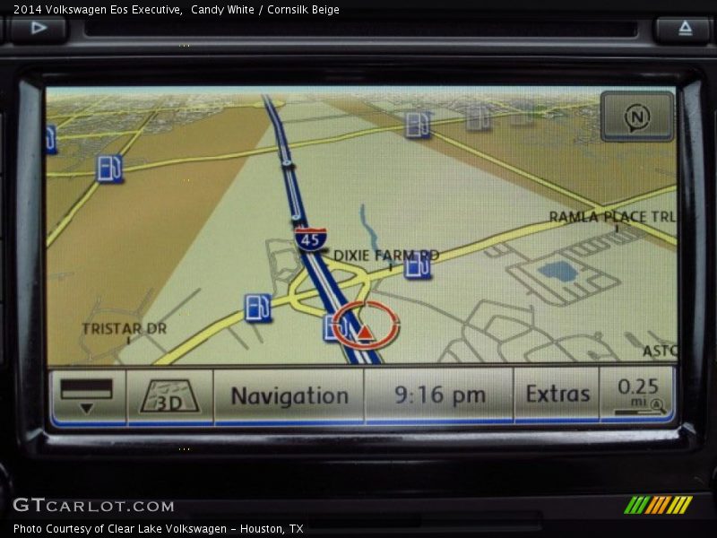 Candy White / Cornsilk Beige 2014 Volkswagen Eos Executive