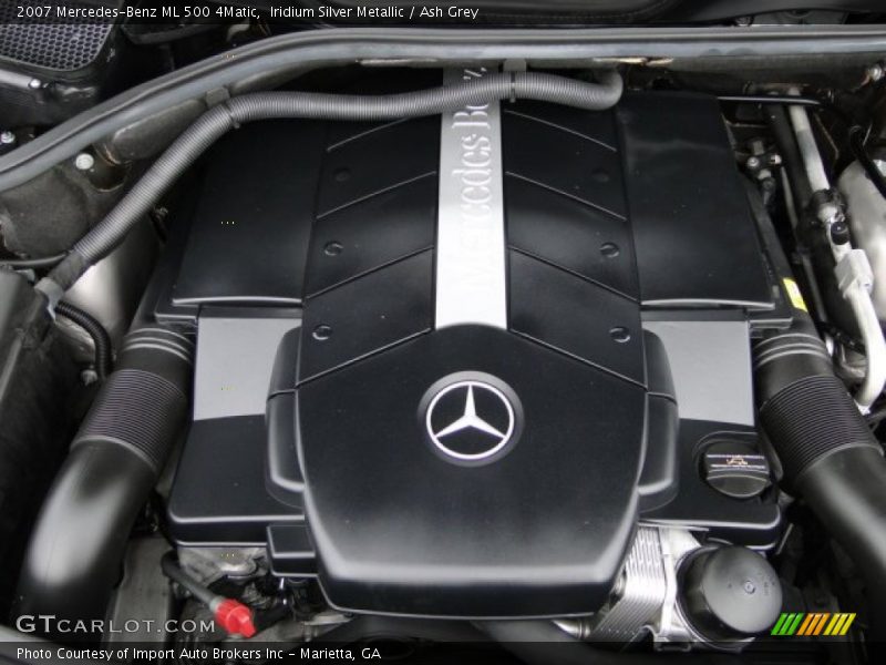 Iridium Silver Metallic / Ash Grey 2007 Mercedes-Benz ML 500 4Matic