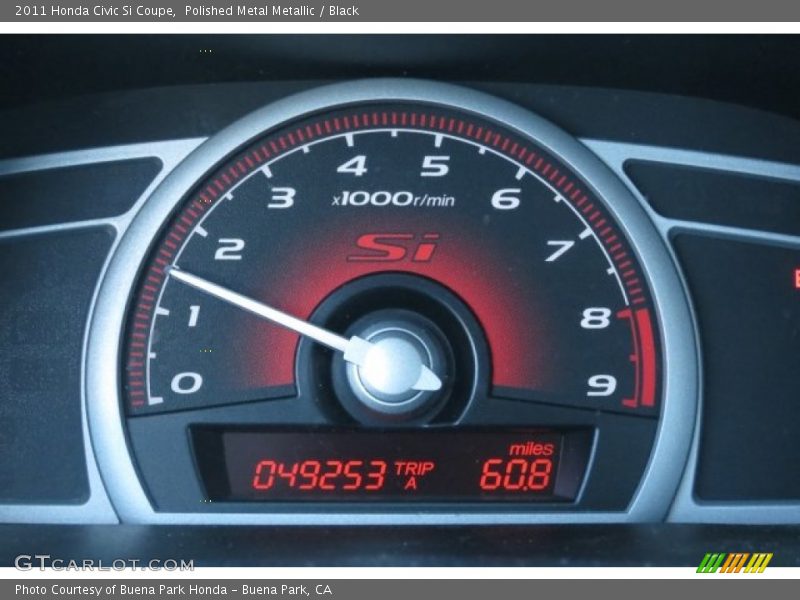  2011 Civic Si Coupe Si Coupe Gauges