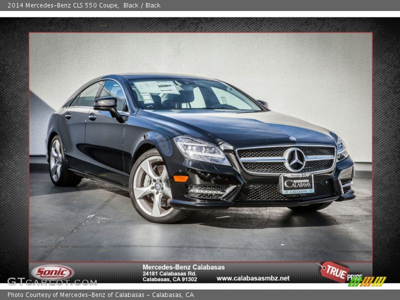 Black / Black 2014 Mercedes-Benz CLS 550 Coupe