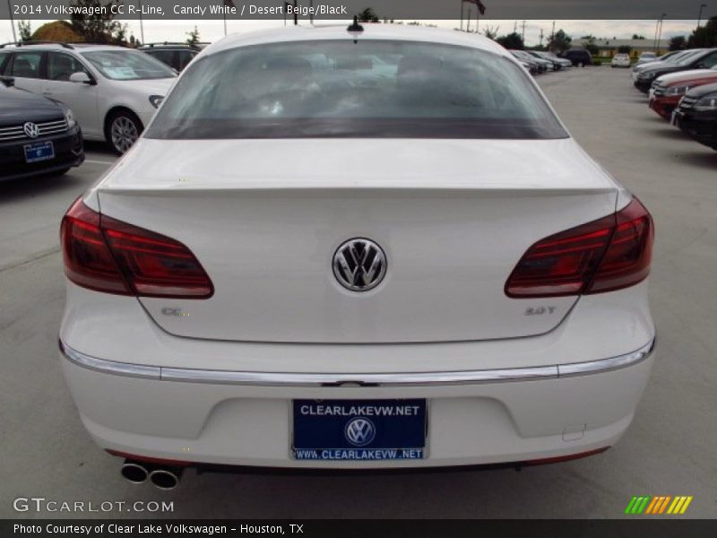 Candy White / Desert Beige/Black 2014 Volkswagen CC R-Line