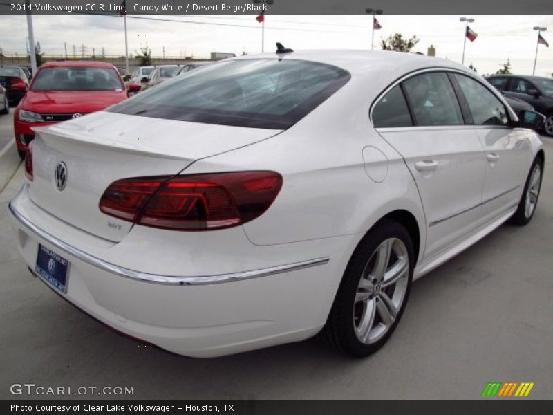 Candy White / Desert Beige/Black 2014 Volkswagen CC R-Line