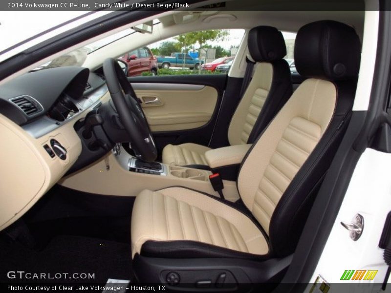 Candy White / Desert Beige/Black 2014 Volkswagen CC R-Line