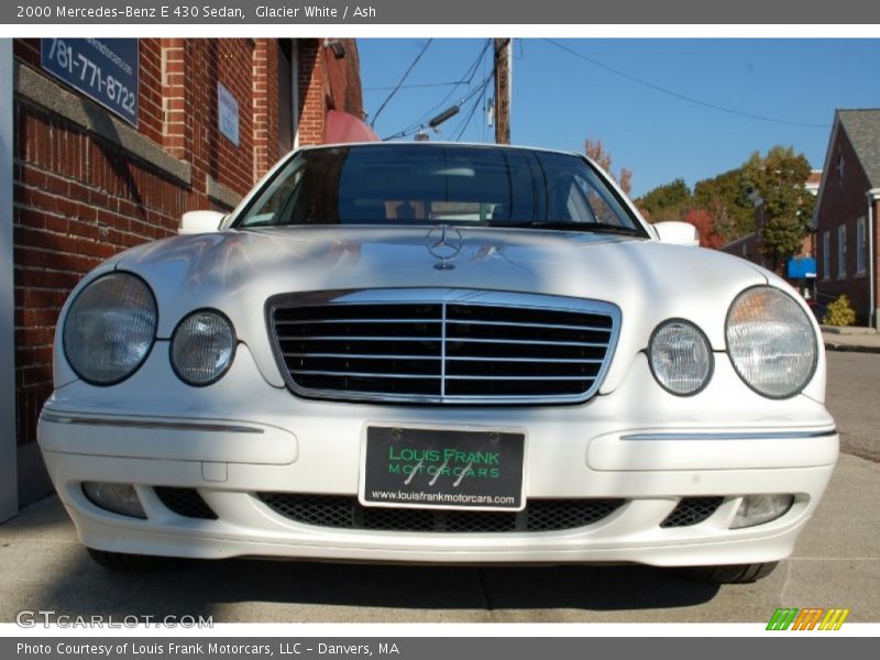 Glacier White / Ash 2000 Mercedes-Benz E 430 Sedan