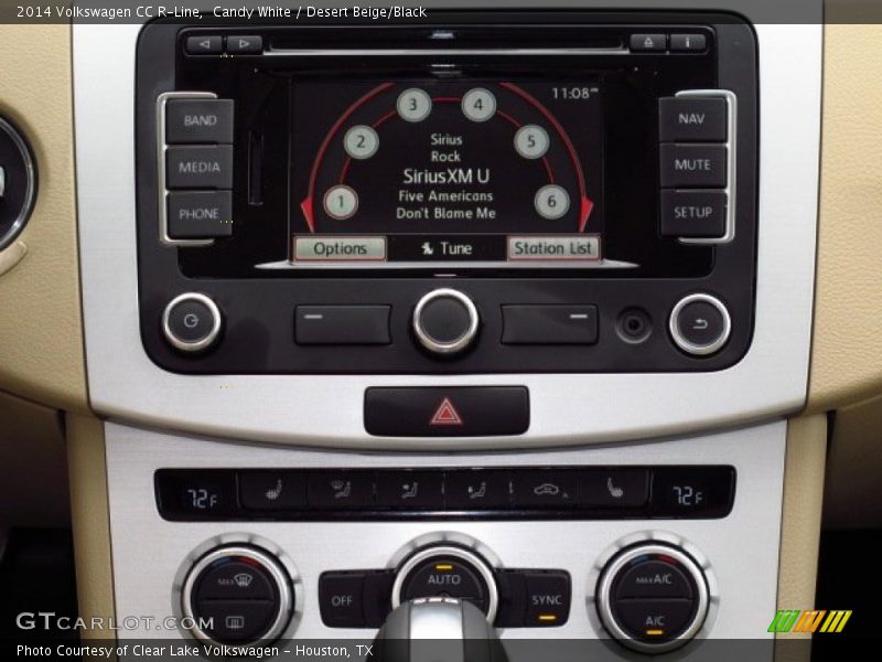 Candy White / Desert Beige/Black 2014 Volkswagen CC R-Line