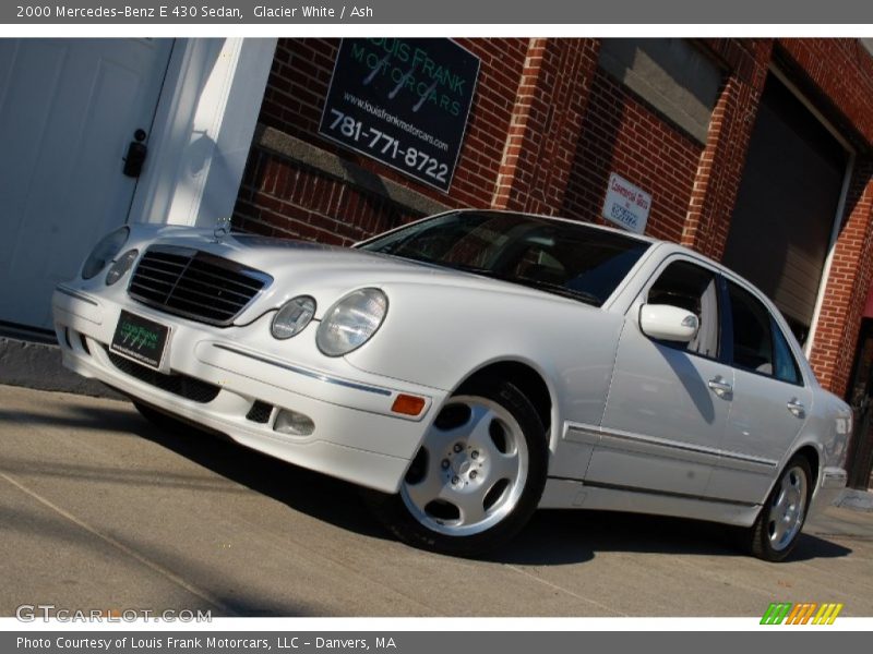 Glacier White / Ash 2000 Mercedes-Benz E 430 Sedan