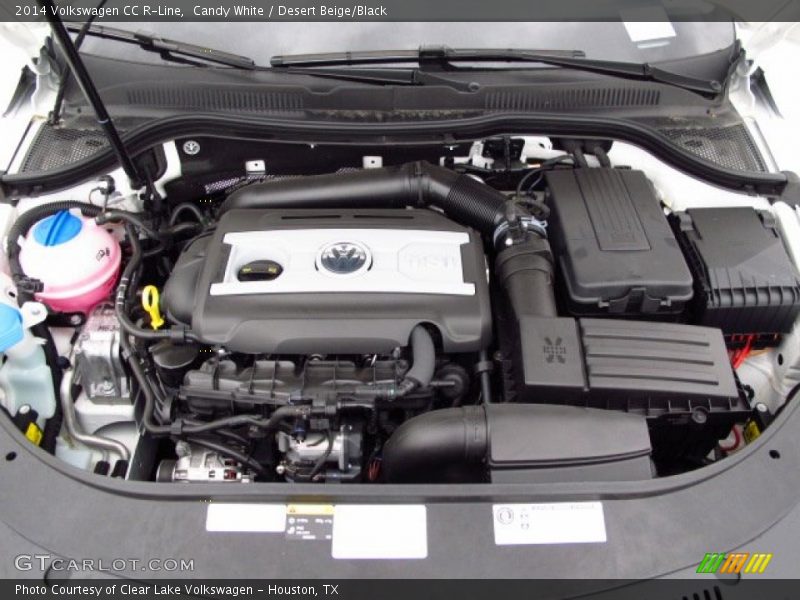 Candy White / Desert Beige/Black 2014 Volkswagen CC R-Line