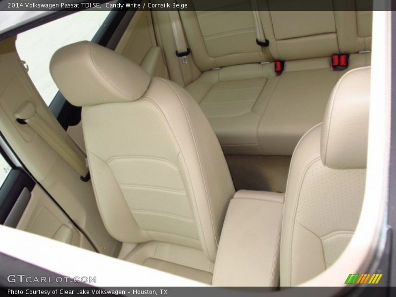Candy White / Cornsilk Beige 2014 Volkswagen Passat TDI SE