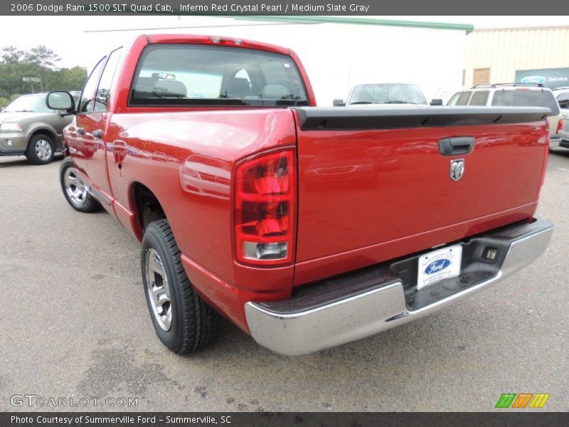 Inferno Red Crystal Pearl / Medium Slate Gray 2006 Dodge Ram 1500 SLT Quad Cab