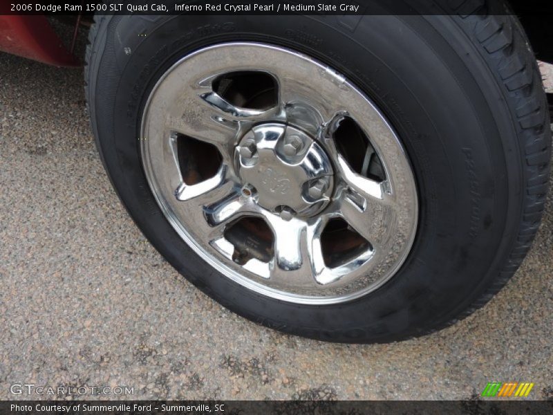 Inferno Red Crystal Pearl / Medium Slate Gray 2006 Dodge Ram 1500 SLT Quad Cab