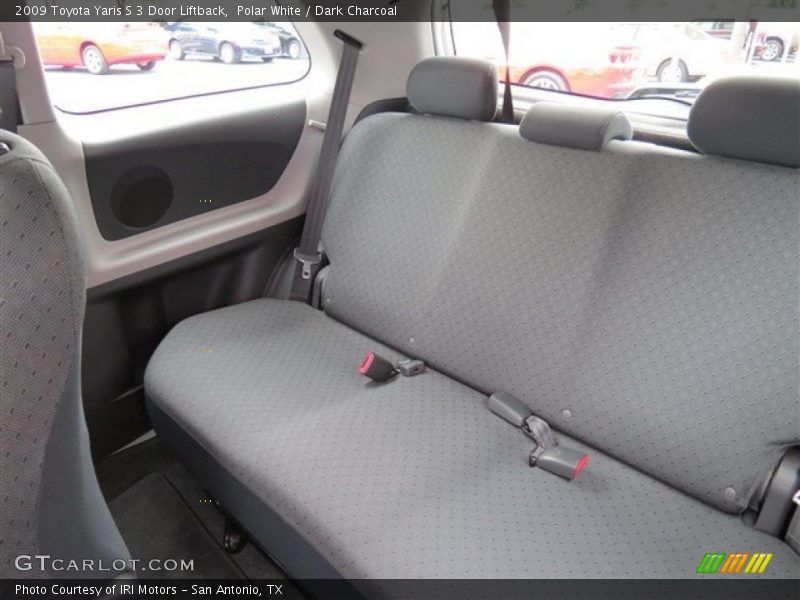 Polar White / Dark Charcoal 2009 Toyota Yaris S 3 Door Liftback