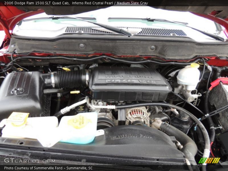 Inferno Red Crystal Pearl / Medium Slate Gray 2006 Dodge Ram 1500 SLT Quad Cab