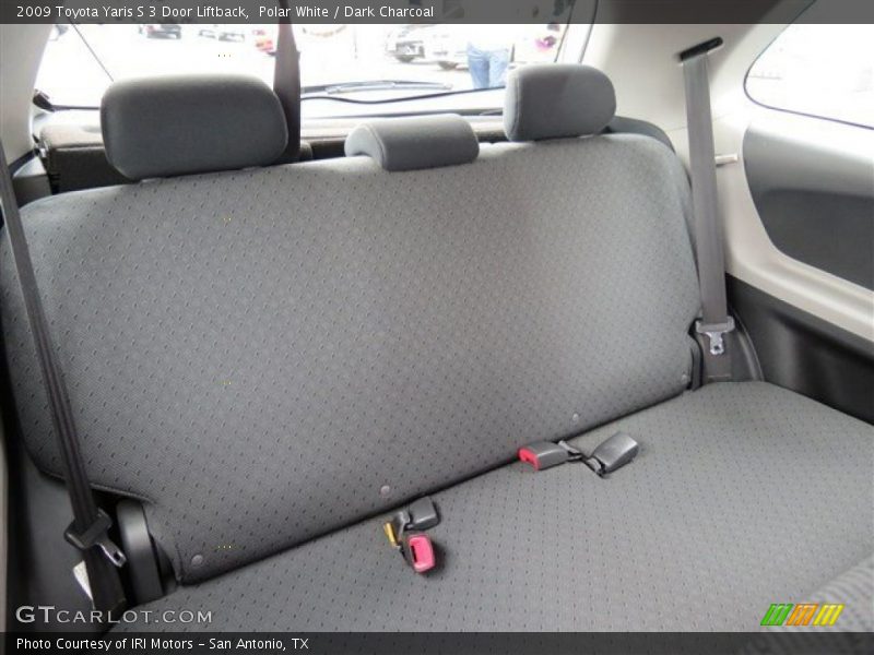 Polar White / Dark Charcoal 2009 Toyota Yaris S 3 Door Liftback