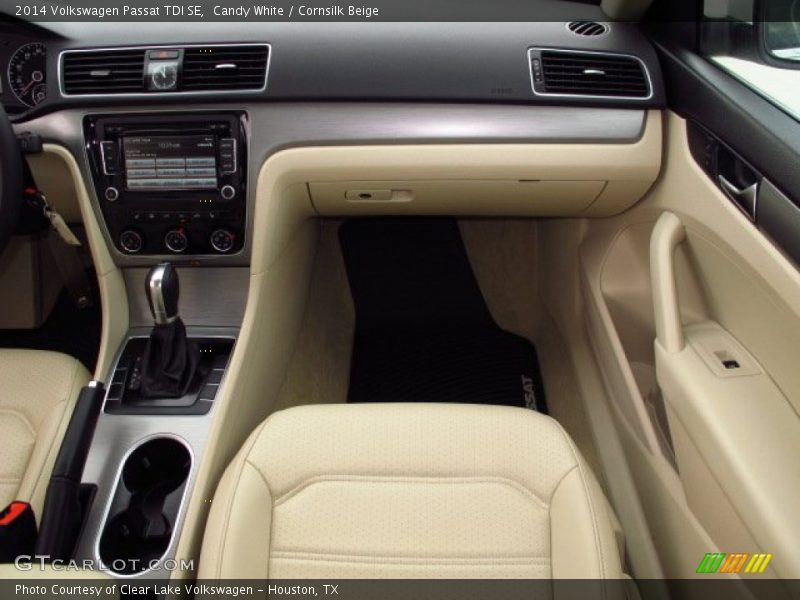Candy White / Cornsilk Beige 2014 Volkswagen Passat TDI SE