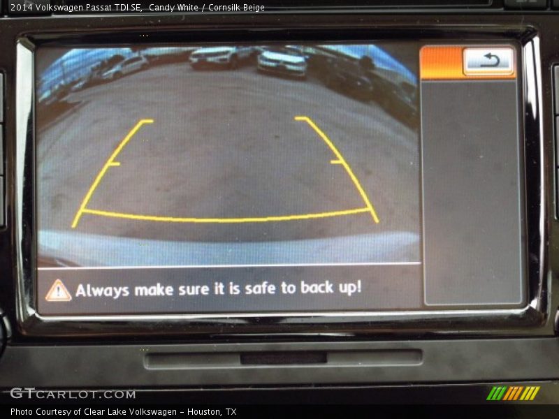 Candy White / Cornsilk Beige 2014 Volkswagen Passat TDI SE