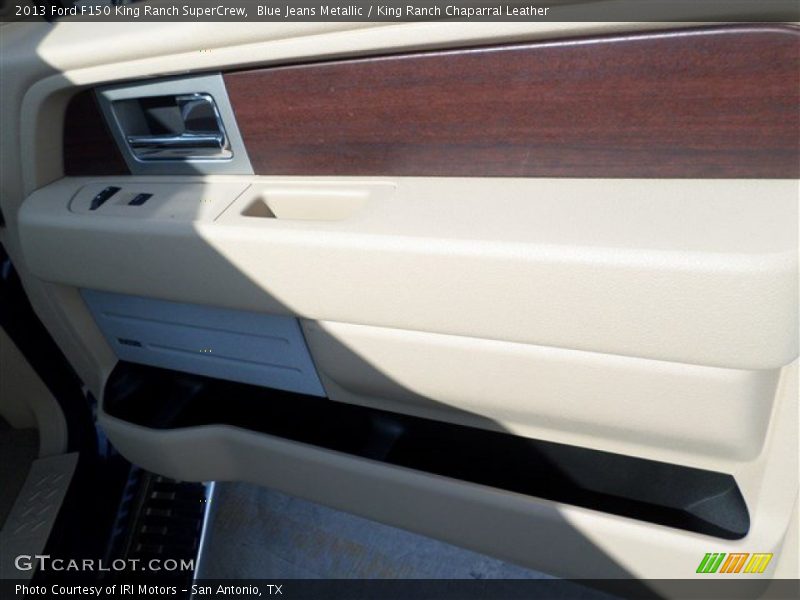 Blue Jeans Metallic / King Ranch Chaparral Leather 2013 Ford F150 King Ranch SuperCrew