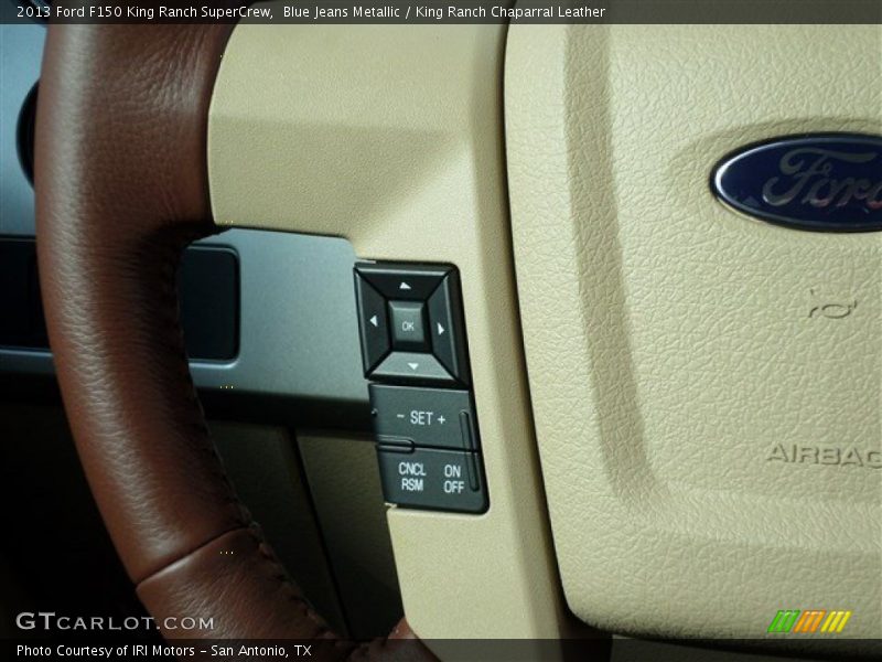 Blue Jeans Metallic / King Ranch Chaparral Leather 2013 Ford F150 King Ranch SuperCrew