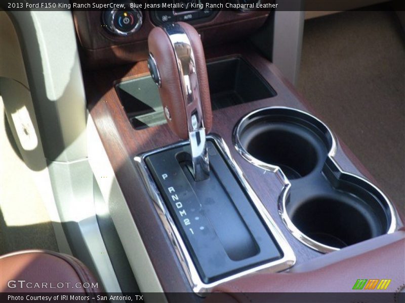 Blue Jeans Metallic / King Ranch Chaparral Leather 2013 Ford F150 King Ranch SuperCrew