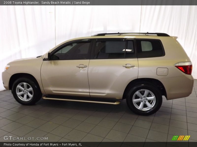Sandy Beach Metallic / Sand Beige 2008 Toyota Highlander