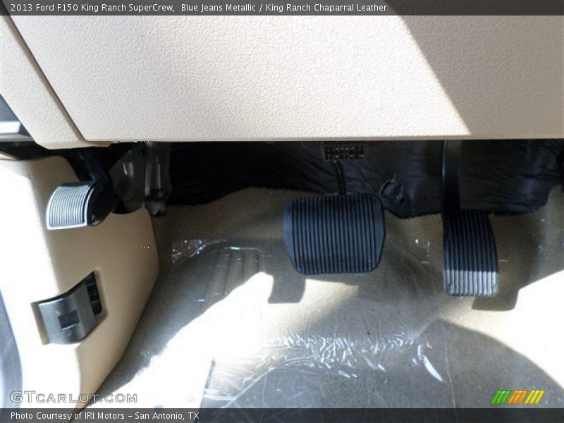 Blue Jeans Metallic / King Ranch Chaparral Leather 2013 Ford F150 King Ranch SuperCrew