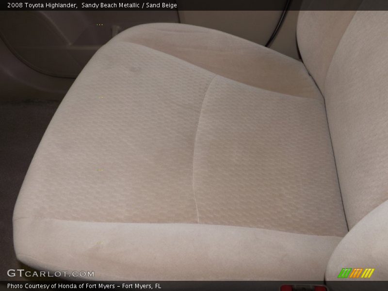 Sandy Beach Metallic / Sand Beige 2008 Toyota Highlander