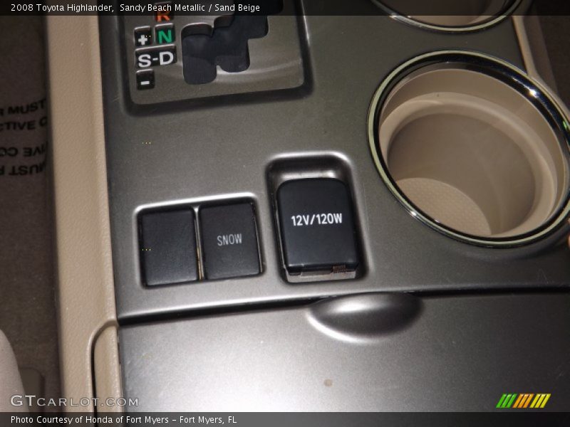 Sandy Beach Metallic / Sand Beige 2008 Toyota Highlander