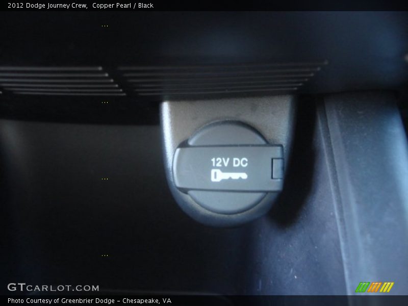 Copper Pearl / Black 2012 Dodge Journey Crew