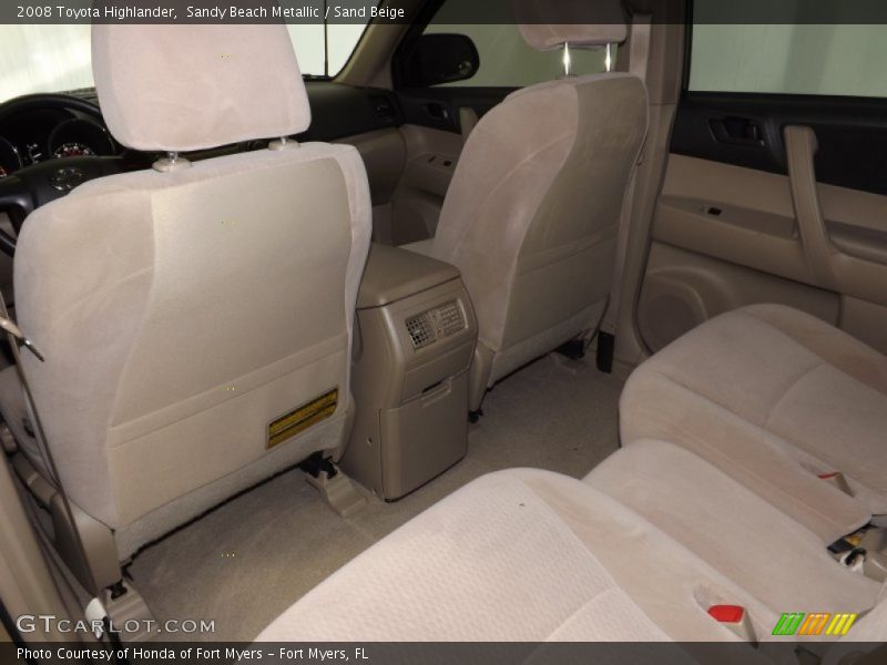 Sandy Beach Metallic / Sand Beige 2008 Toyota Highlander