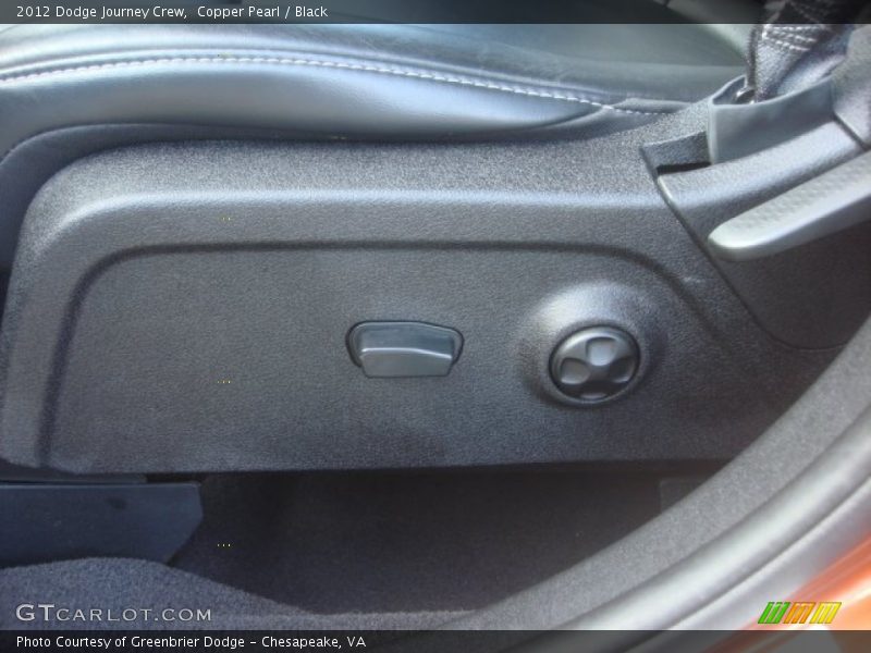 Copper Pearl / Black 2012 Dodge Journey Crew