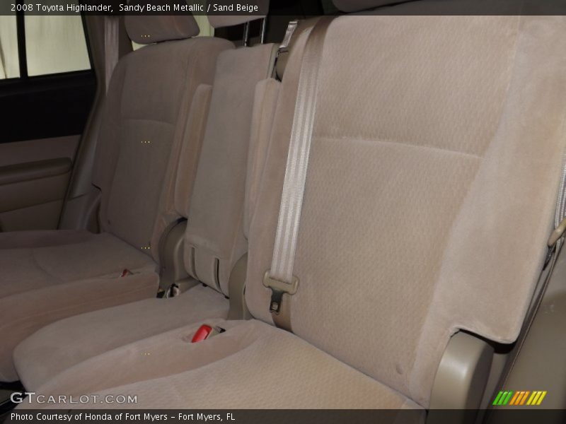 Sandy Beach Metallic / Sand Beige 2008 Toyota Highlander