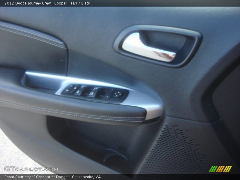 Copper Pearl / Black 2012 Dodge Journey Crew