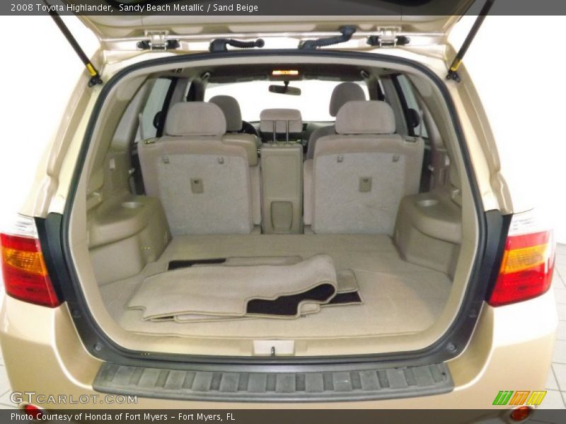 Sandy Beach Metallic / Sand Beige 2008 Toyota Highlander