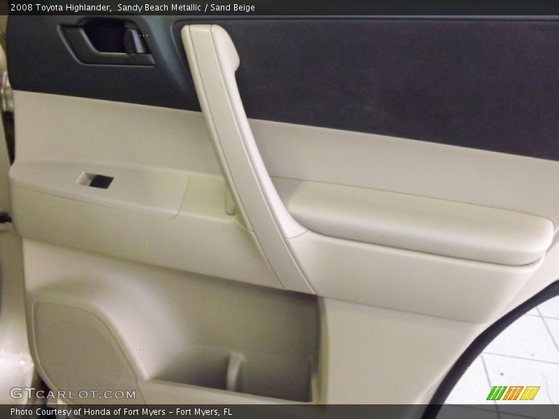 Sandy Beach Metallic / Sand Beige 2008 Toyota Highlander