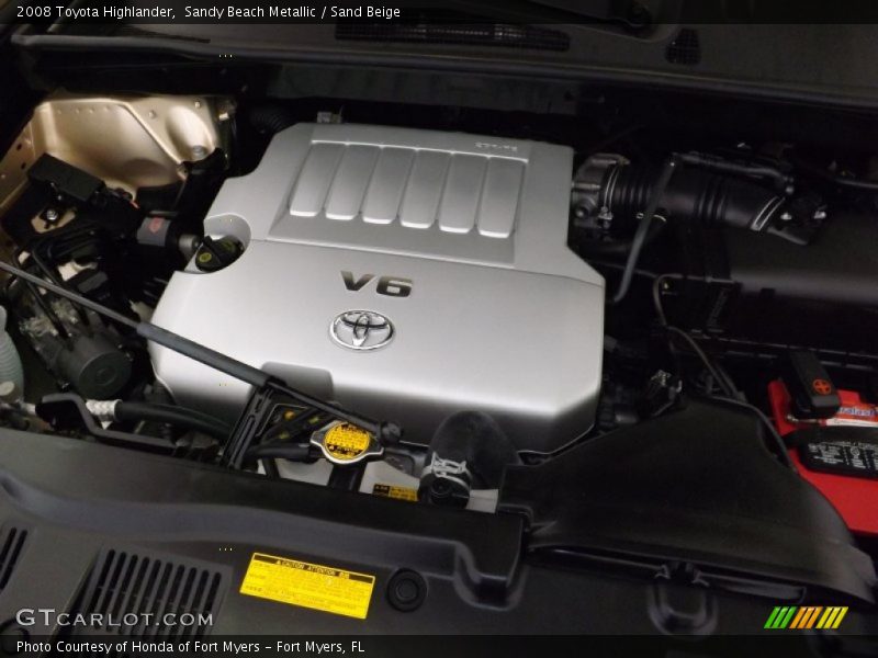 Sandy Beach Metallic / Sand Beige 2008 Toyota Highlander