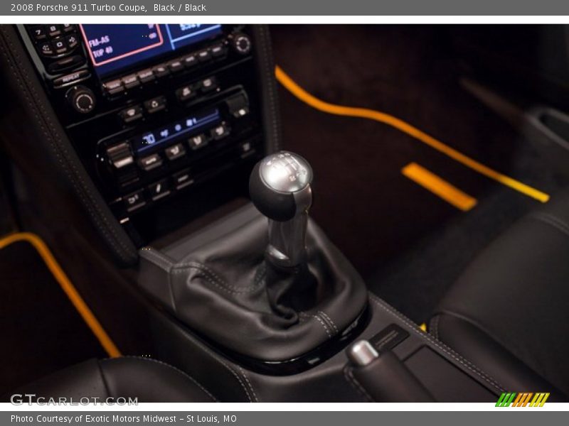 2008 911 Turbo Coupe 6 Speed Manual Shifter